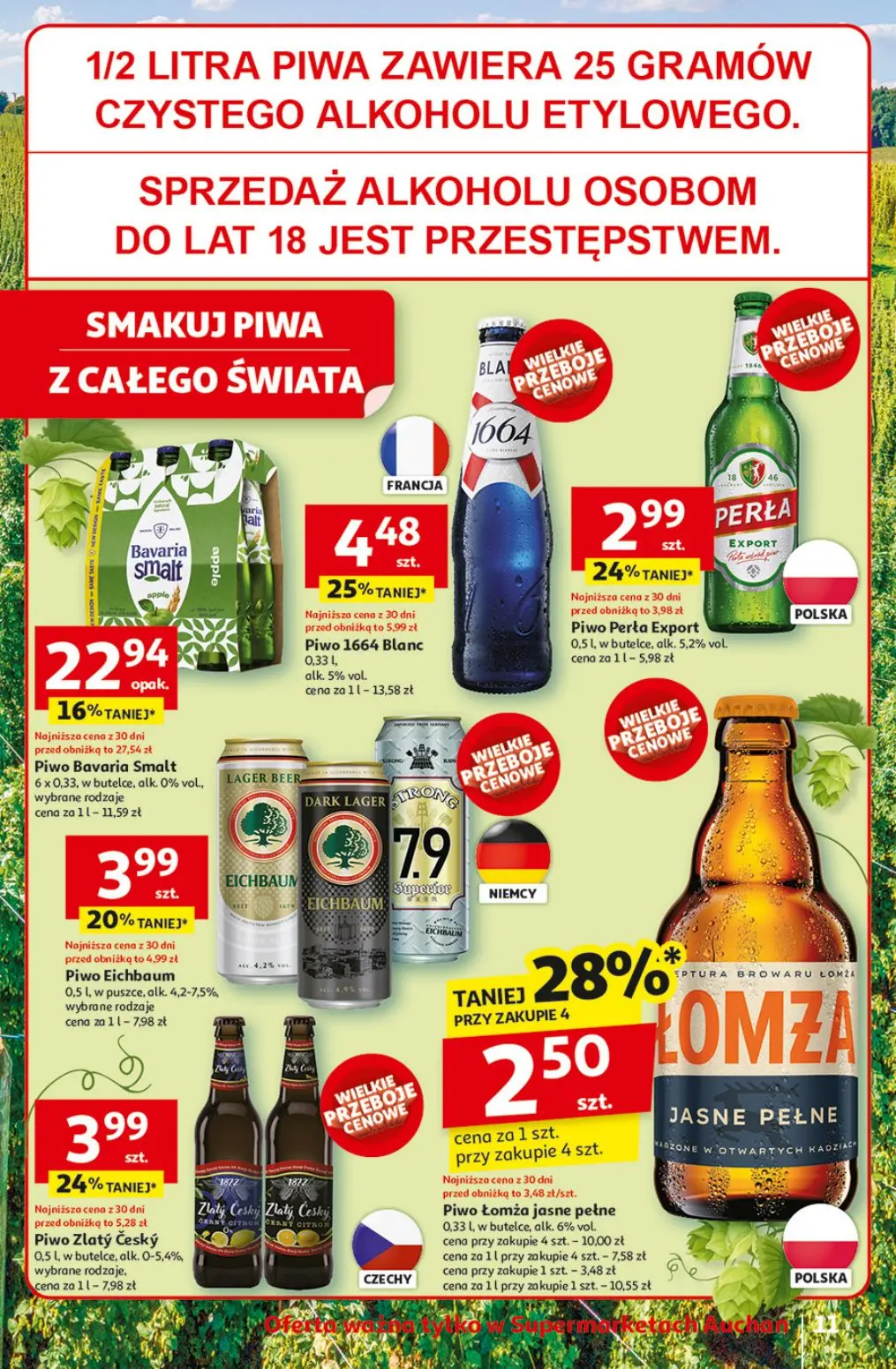 gazetka promocyjna Auchan Supermarket Jak pragnę Lata - Strona 13