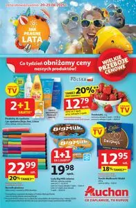 Gazetka promocyjna Auchan, ważna od 2025-06-20 do 2025-06-25.
