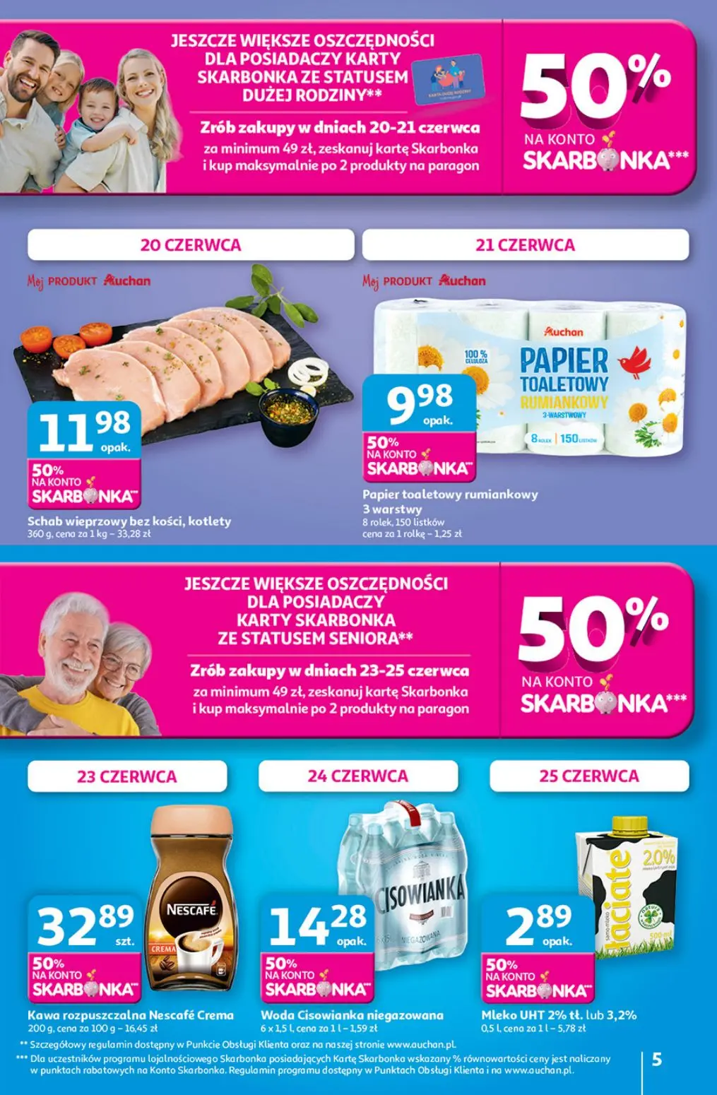 gazetka promocyjna Auchan Jak pragnę Lata - Strona 5