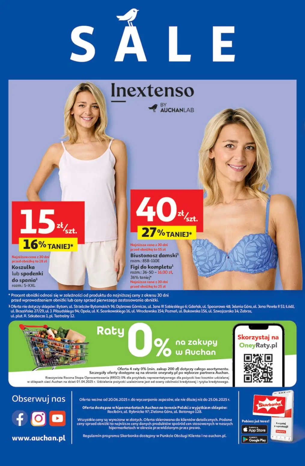gazetka promocyjna Auchan Jak pragnę Lata - Strona 60