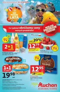Gazetka promocyjna Moje Auchan, ważna od 2025-06-20 do 2025-06-25.