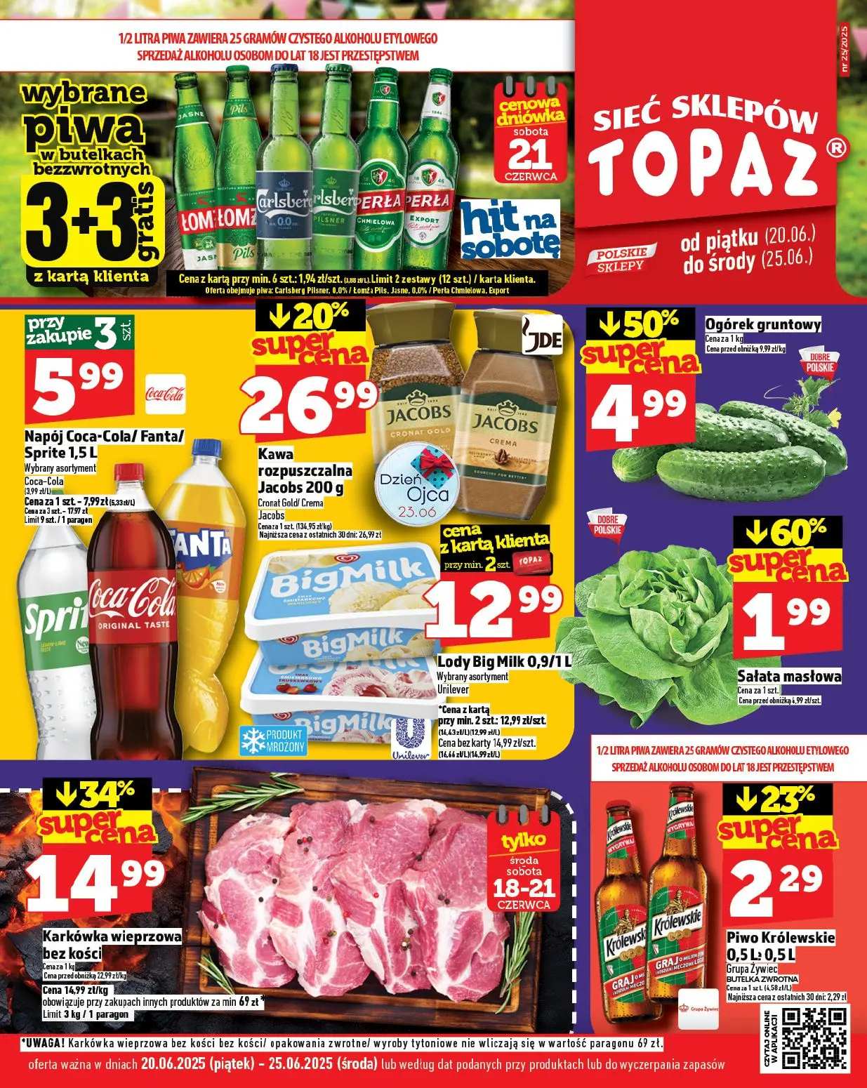 gazetka promocyjna Topaz Mińsk mazowiecki - Strona 1