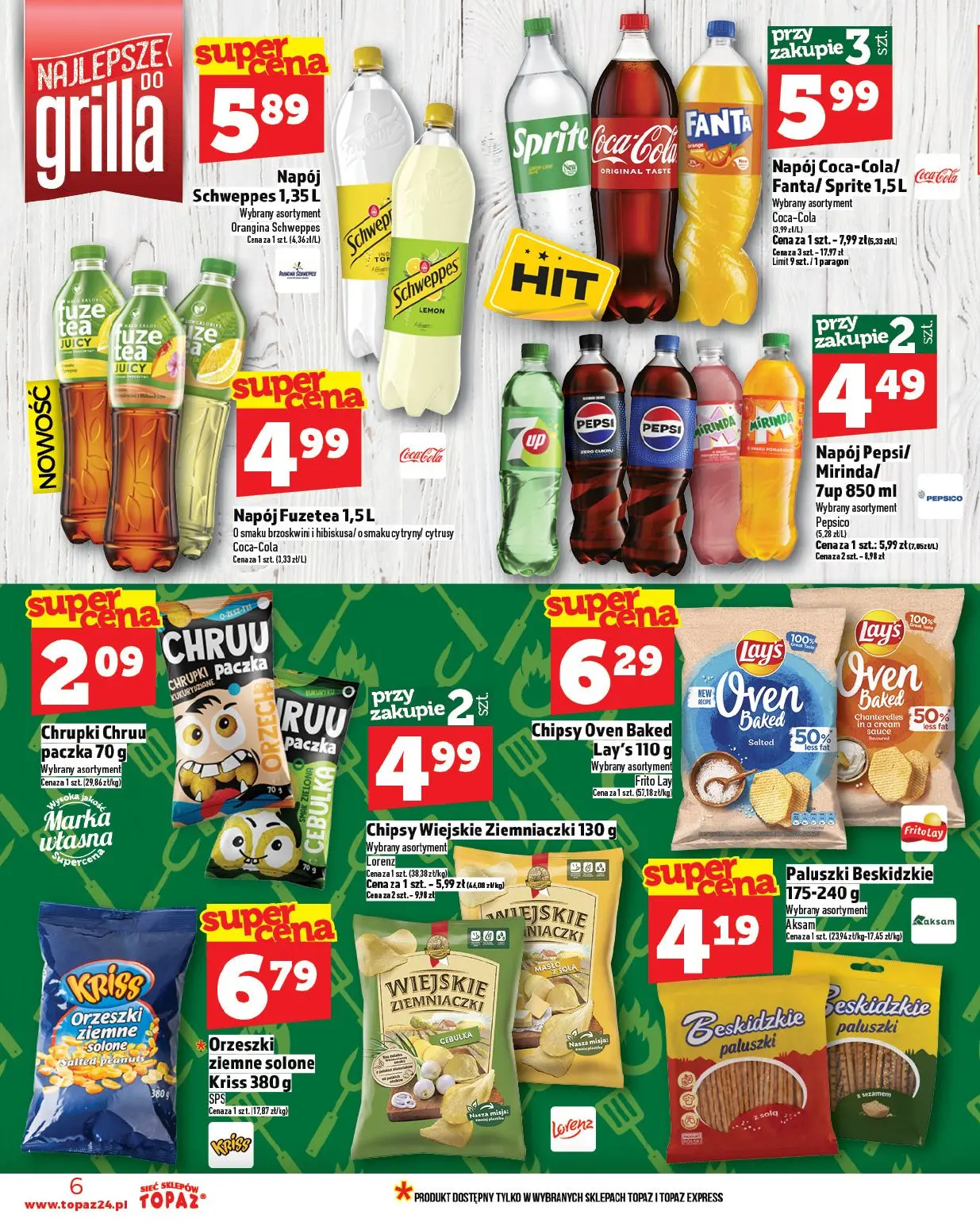 gazetka promocyjna Topaz Mińsk mazowiecki - Strona 6