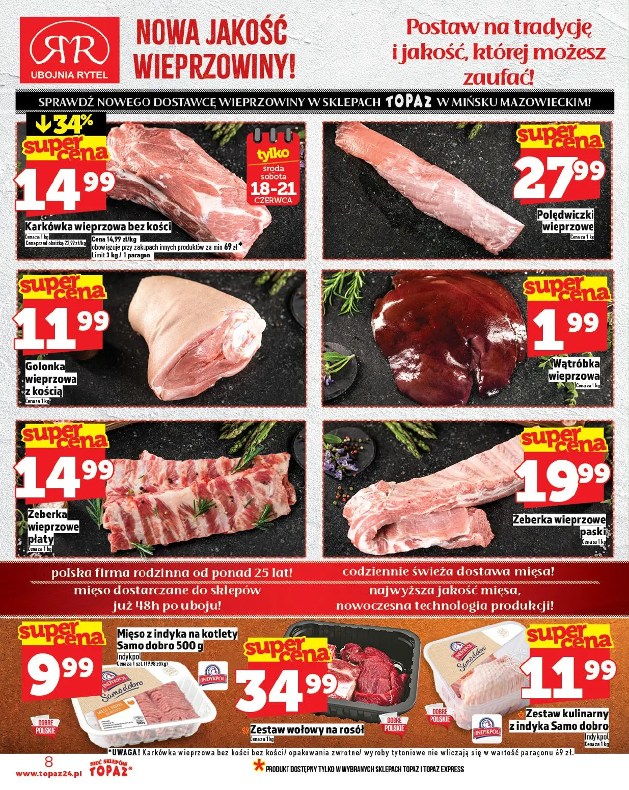 gazetka promocyjna Topaz Mińsk mazowiecki - Strona 8