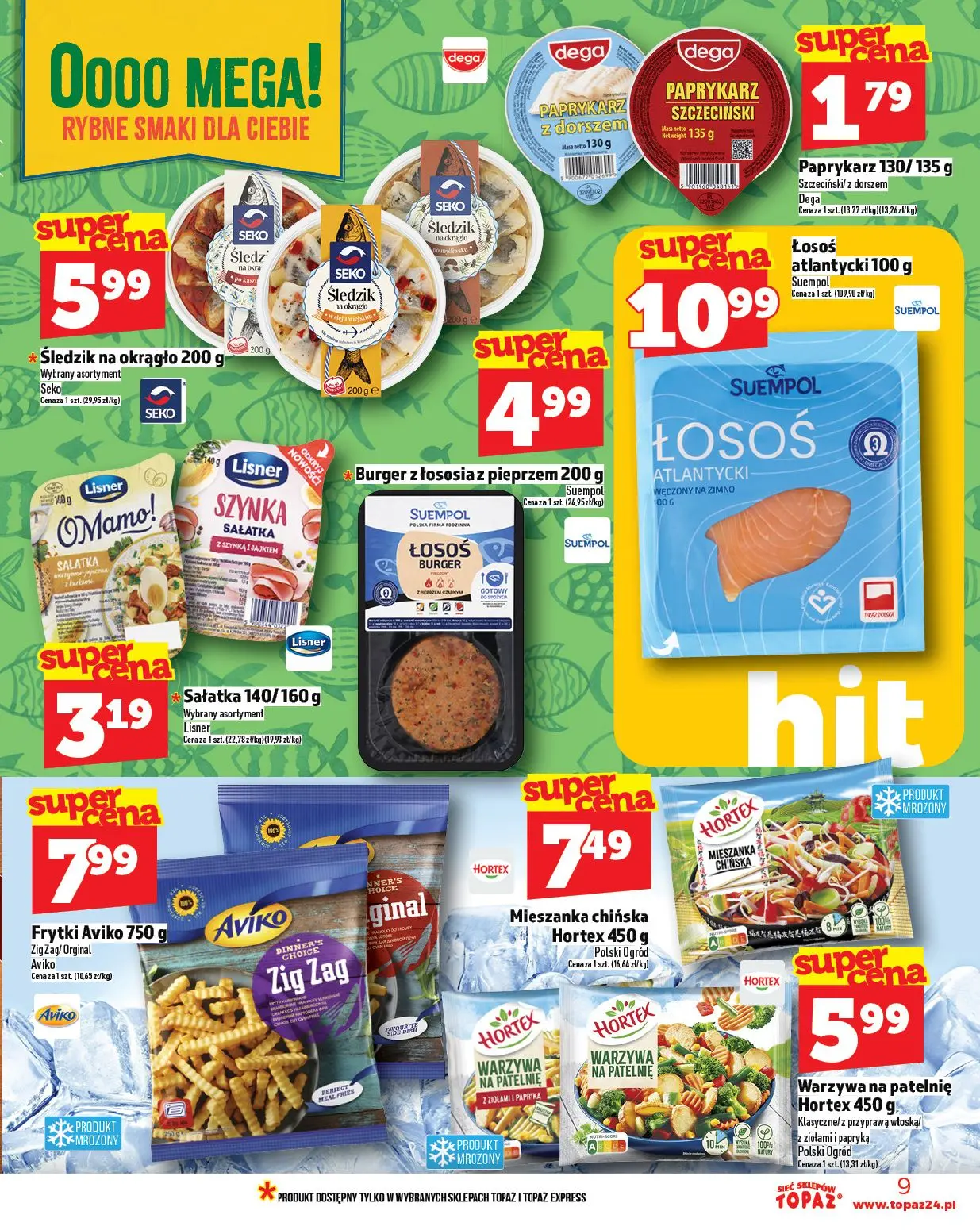gazetka promocyjna Topaz Mińsk mazowiecki - Strona 9
