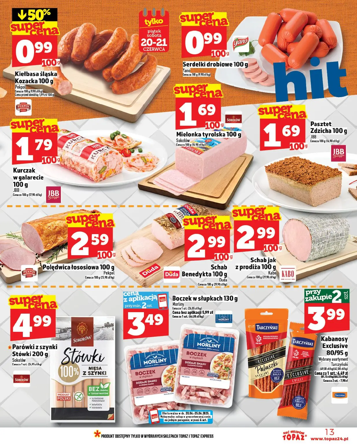 gazetka promocyjna Topaz Mińsk mazowiecki - Strona 13