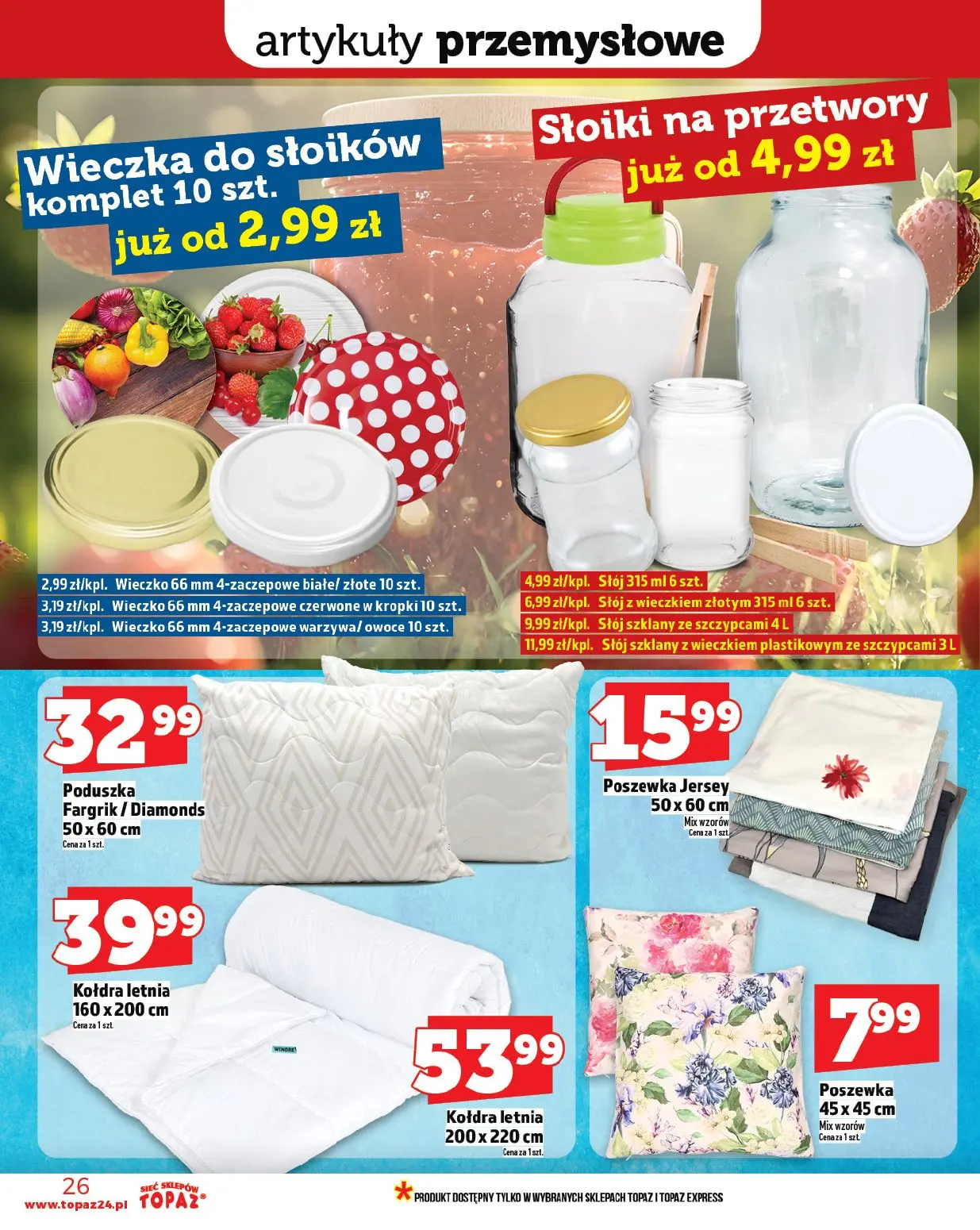 gazetka promocyjna Topaz Mińsk mazowiecki - Strona 26