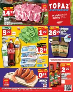 Gazetka promocyjna Topaz, ważna od 2025-06-20 do 2025-06-25.