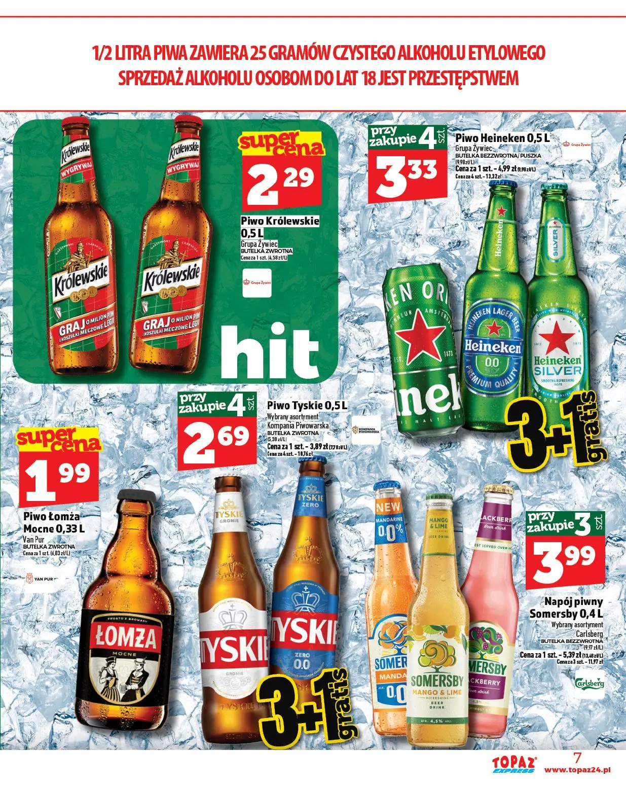 gazetka promocyjna Topaz Express - Strona 7