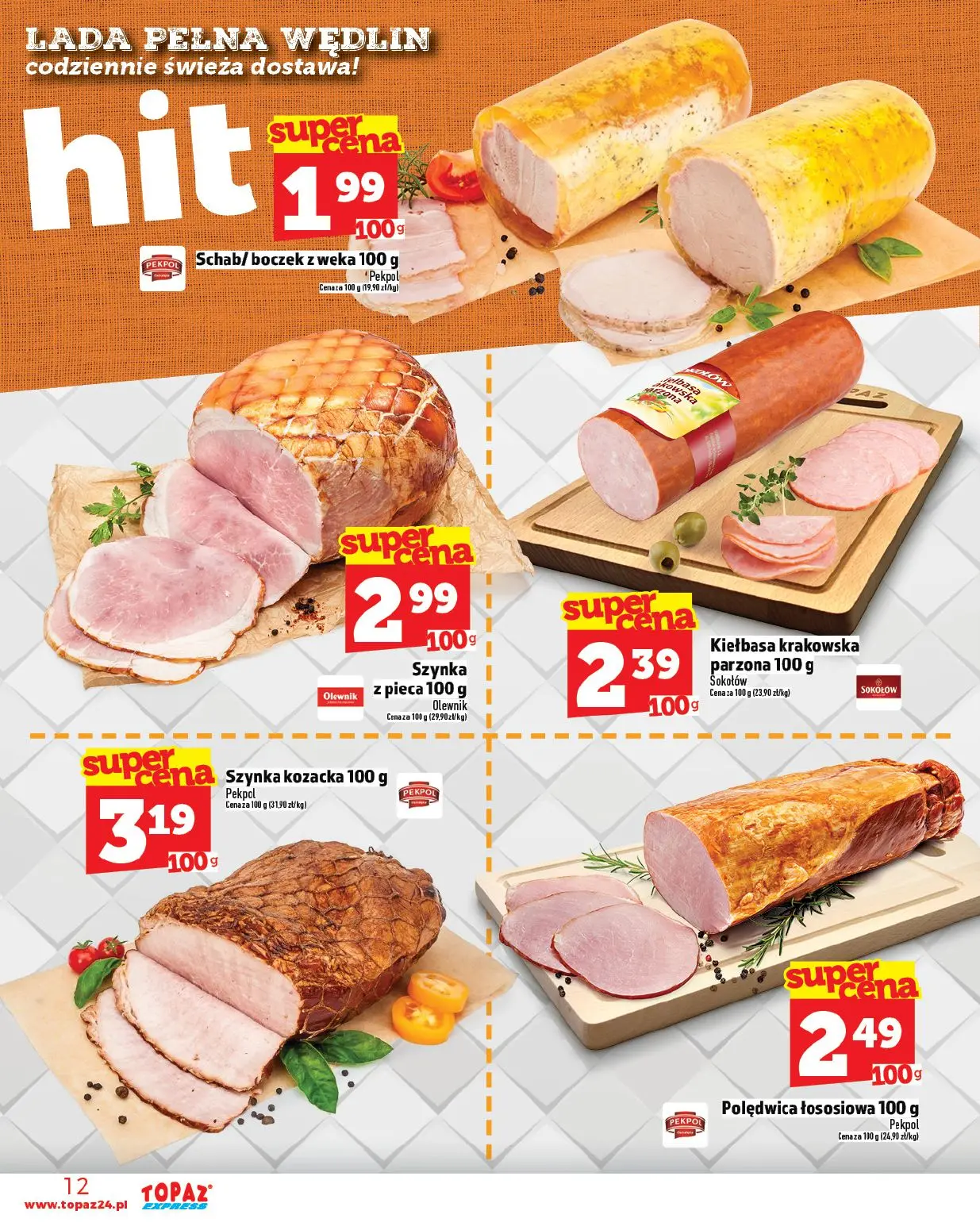 gazetka promocyjna Topaz Express - Strona 12