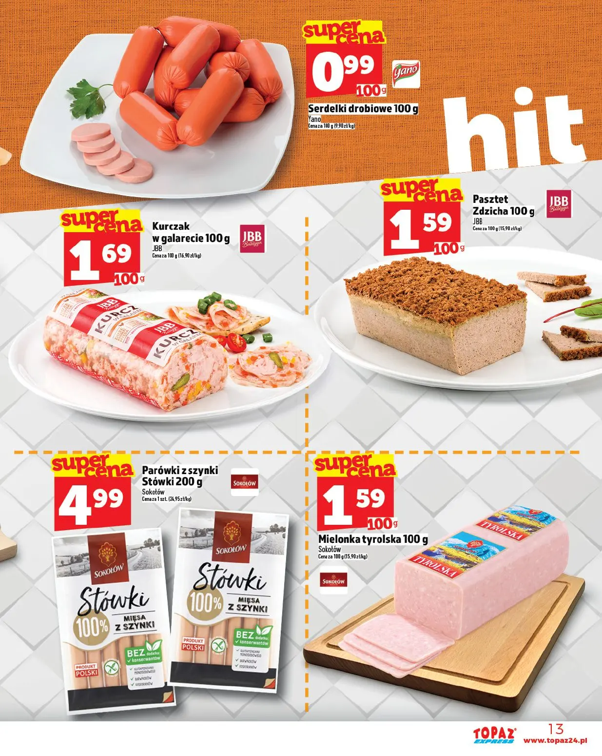 gazetka promocyjna Topaz Express - Strona 13