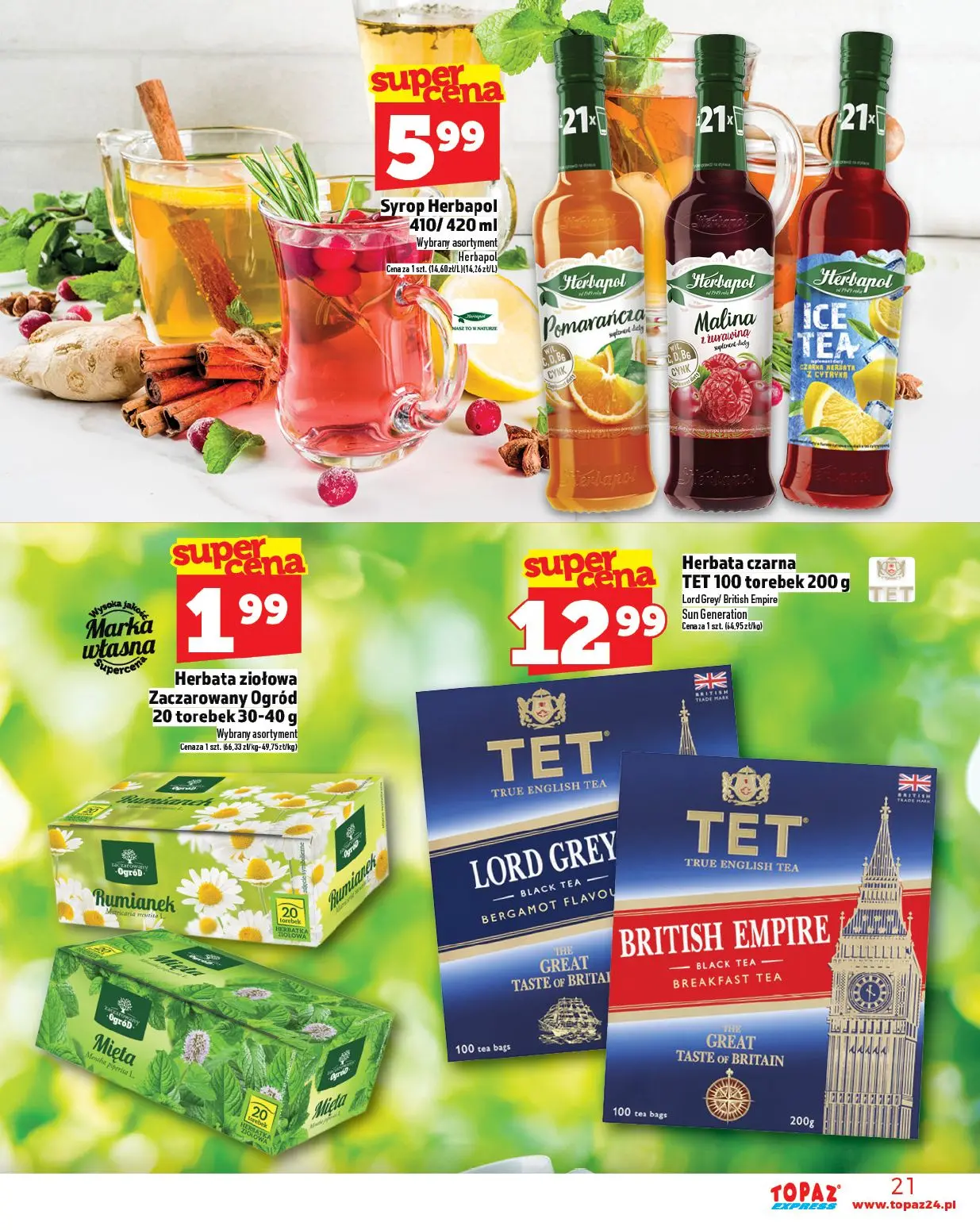 gazetka promocyjna Topaz Express - Strona 21