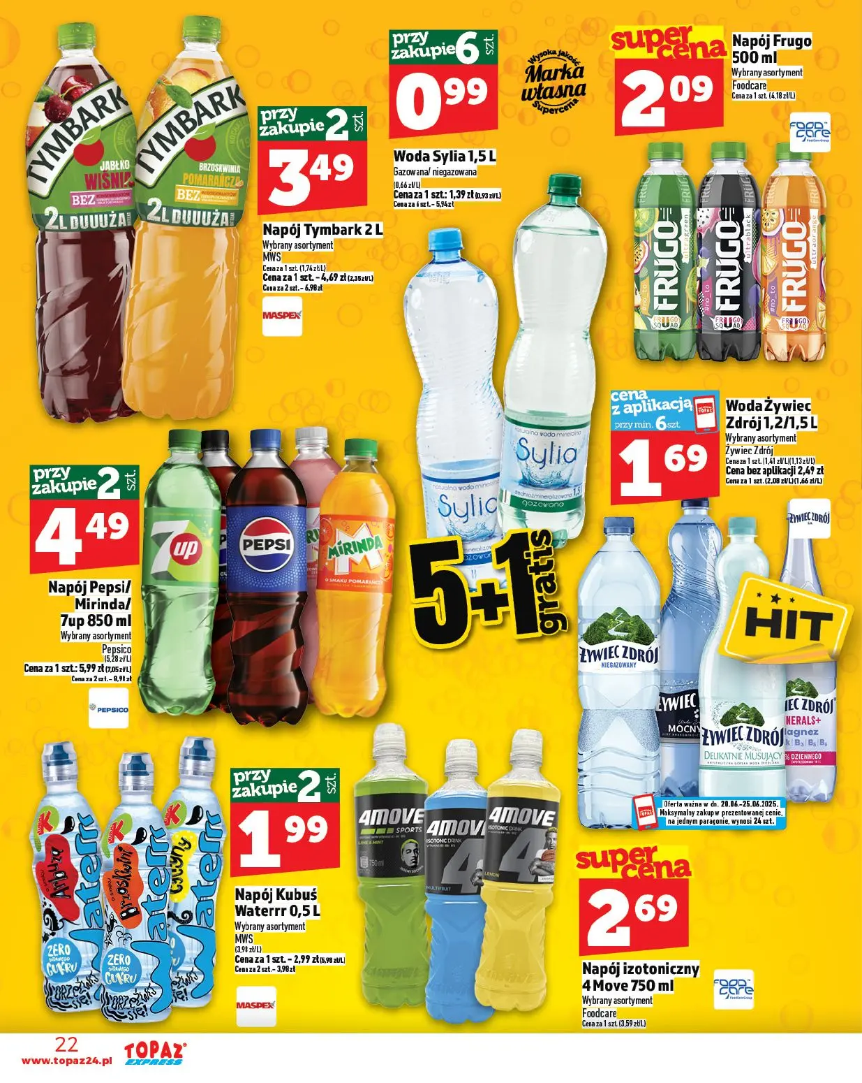 gazetka promocyjna Topaz Express - Strona 22