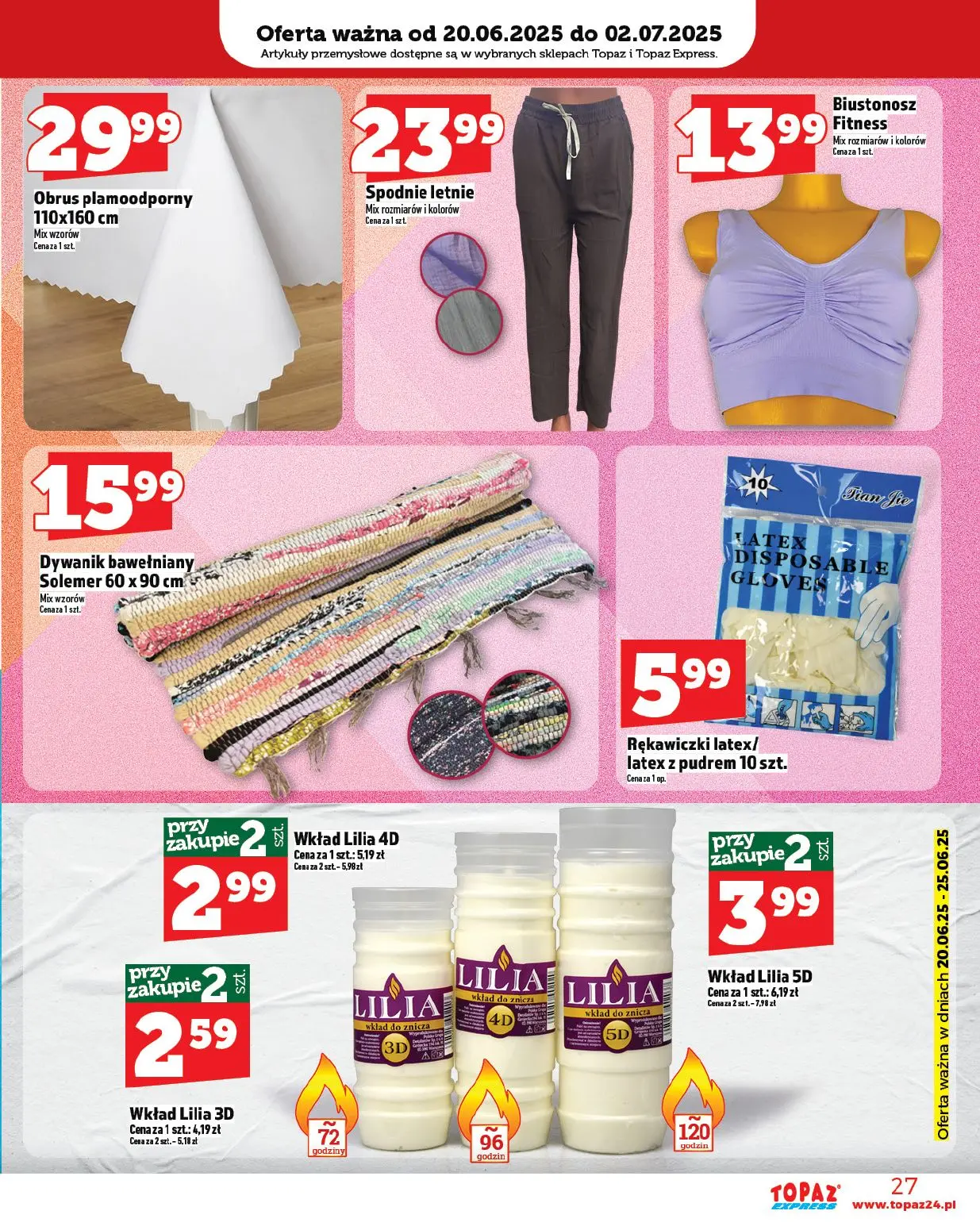 gazetka promocyjna Topaz Express - Strona 27