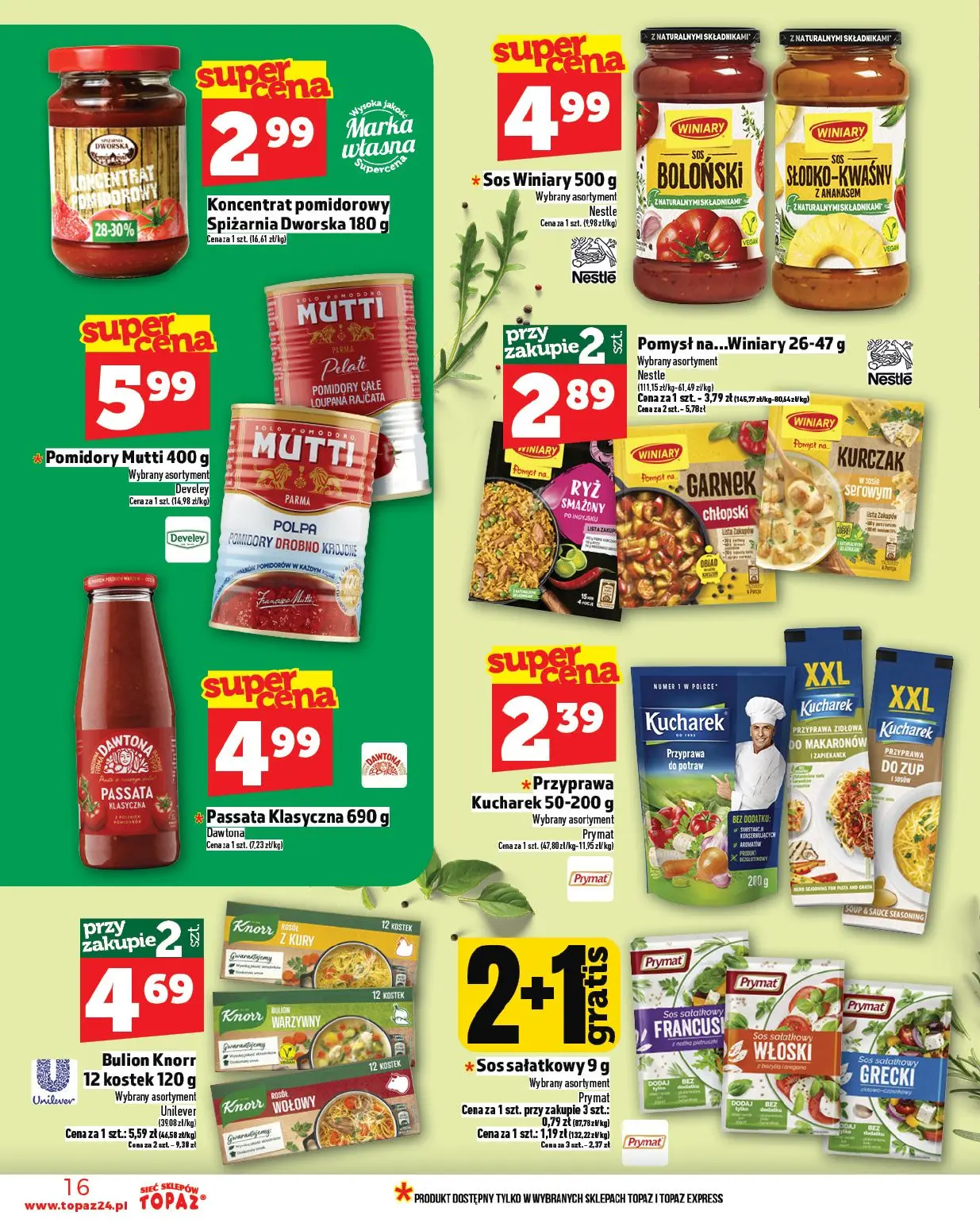 gazetka promocyjna Topaz Ogólna - Strona 16