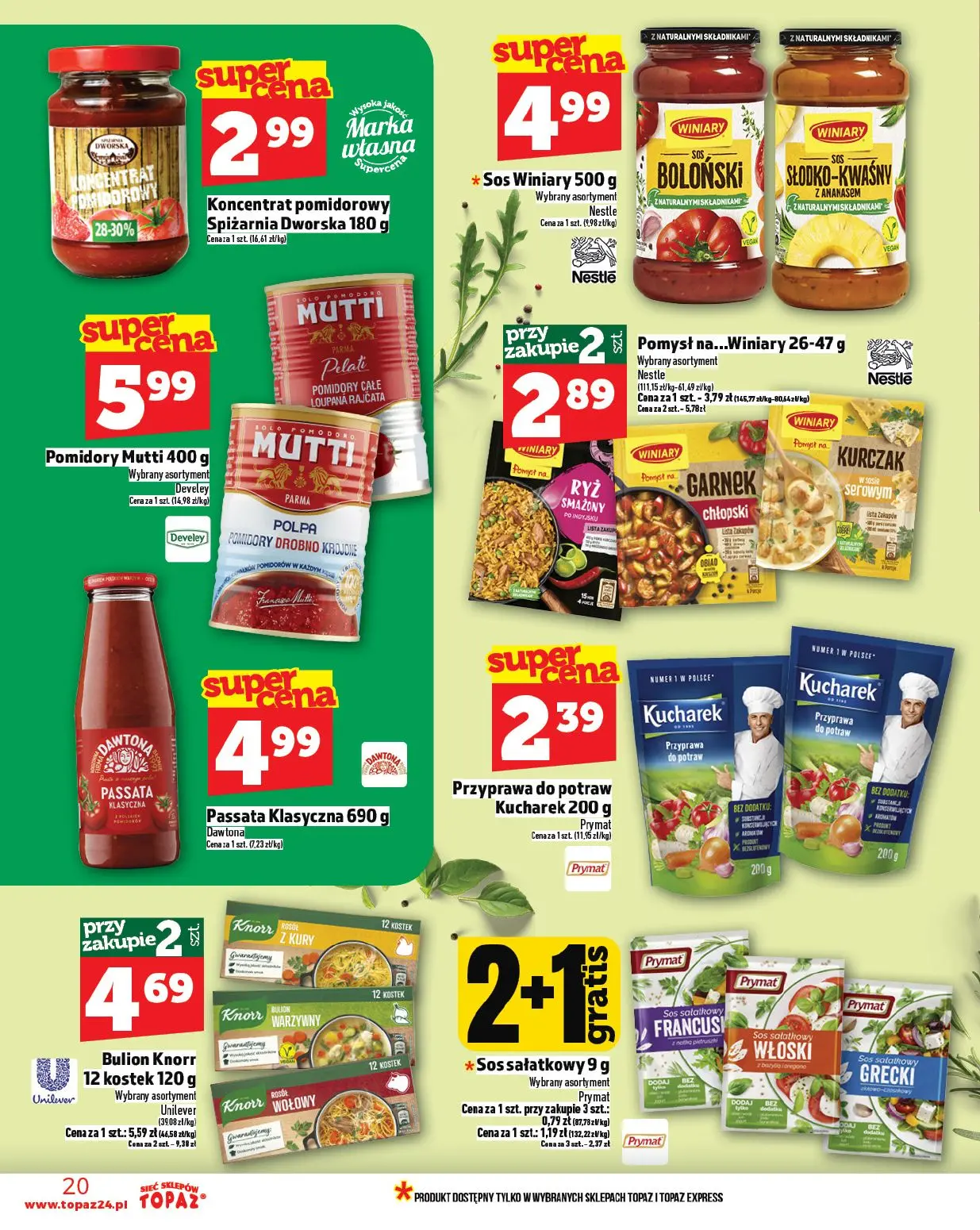 gazetka promocyjna Topaz Ceny małe - Strona 20