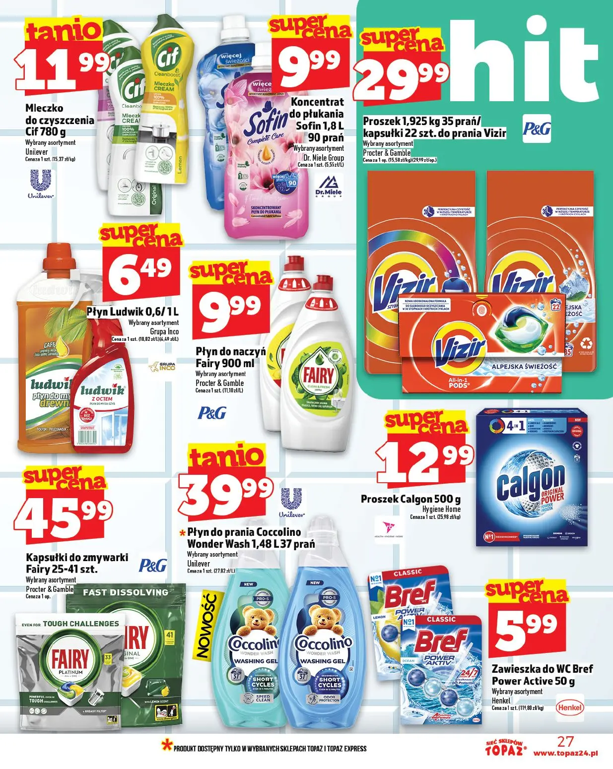 gazetka promocyjna Topaz Ceny małe - Strona 27