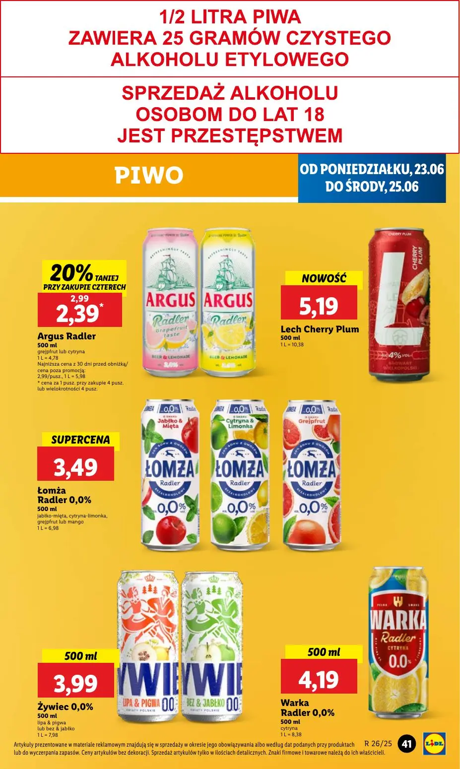 gazetka promocyjna LIDL Od poniedziałku - Strona 47