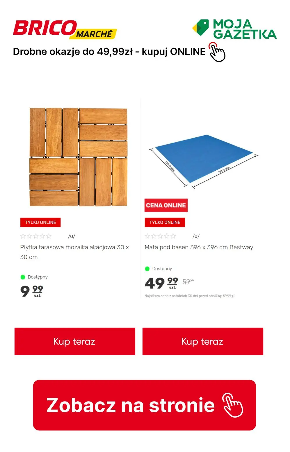 gazetka promocyjna BRICOMARCHE OKAZJE online do 49.99zł!!! - Strona 4