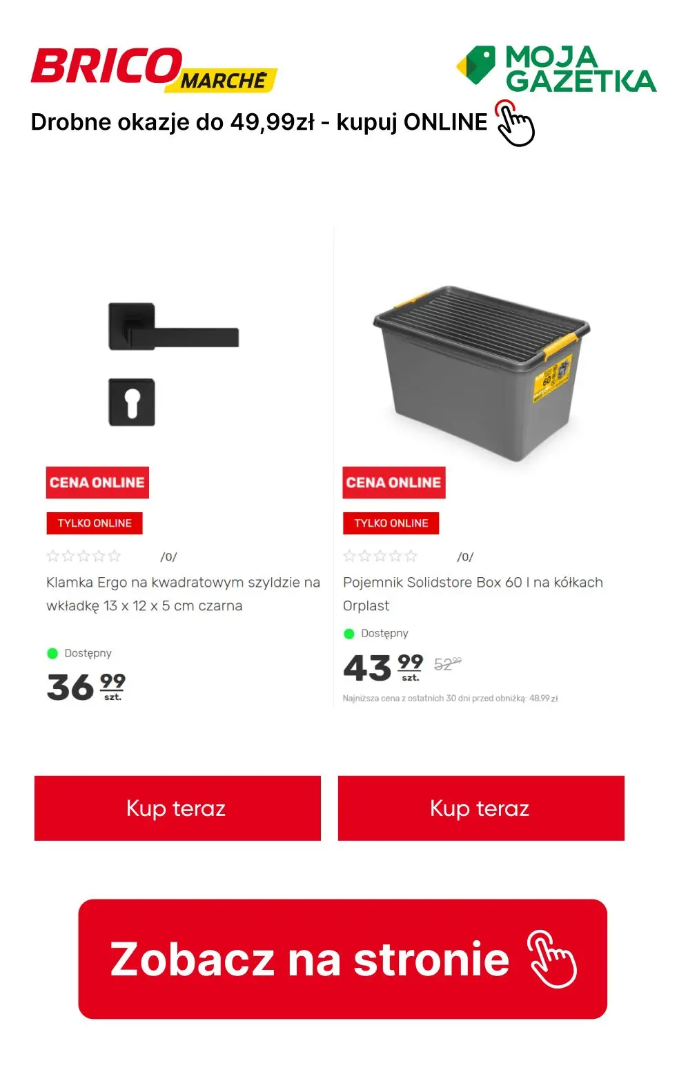 gazetka promocyjna BRICOMARCHE OKAZJE online do 49.99zł!!! - Strona 6