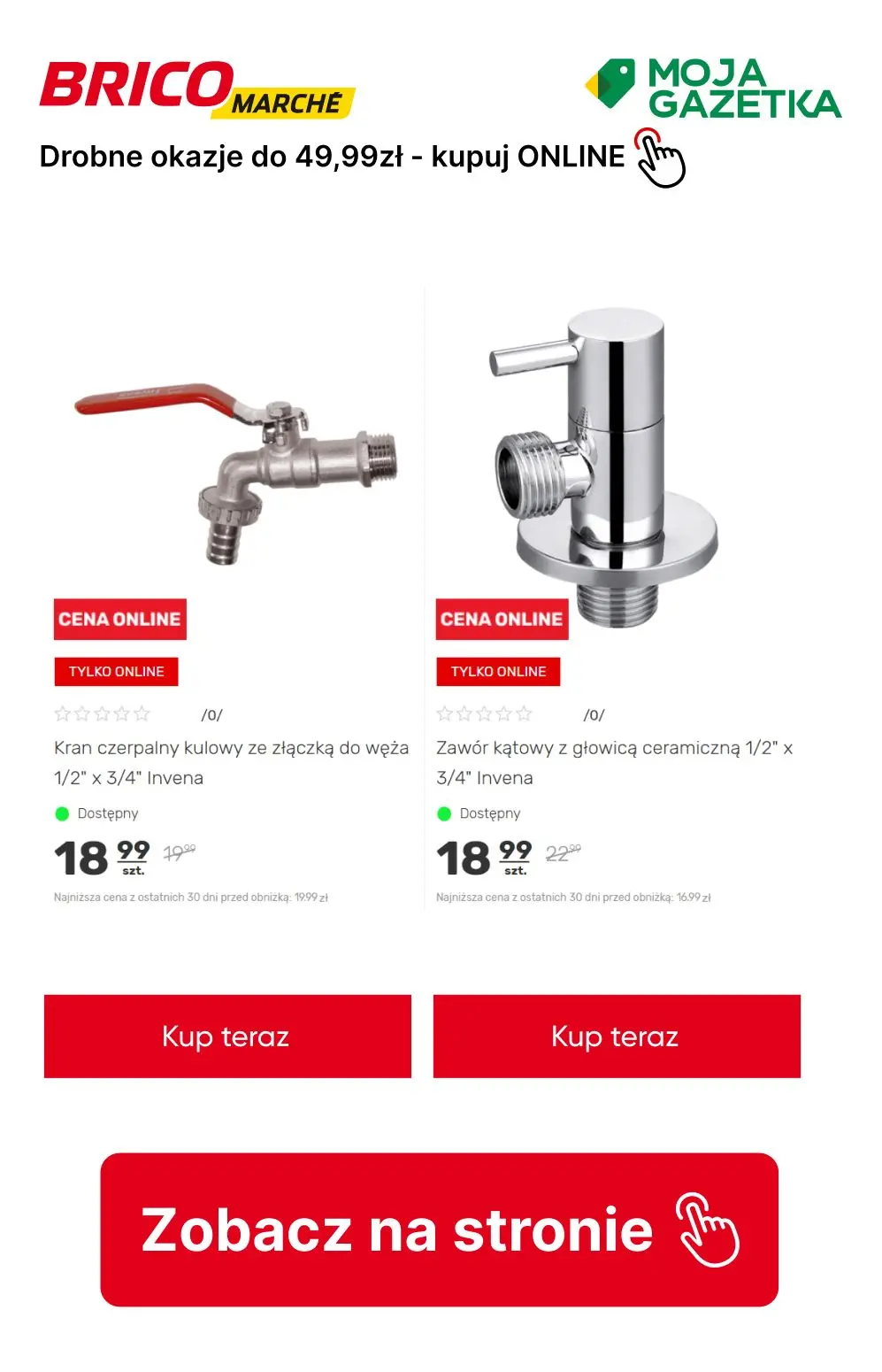 gazetka promocyjna BRICOMARCHE OKAZJE online do 49.99zł!!! - Strona 8