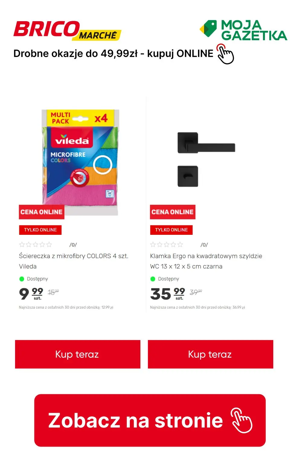 gazetka promocyjna BRICOMARCHE OKAZJE online do 49.99zł!!! - Strona 9