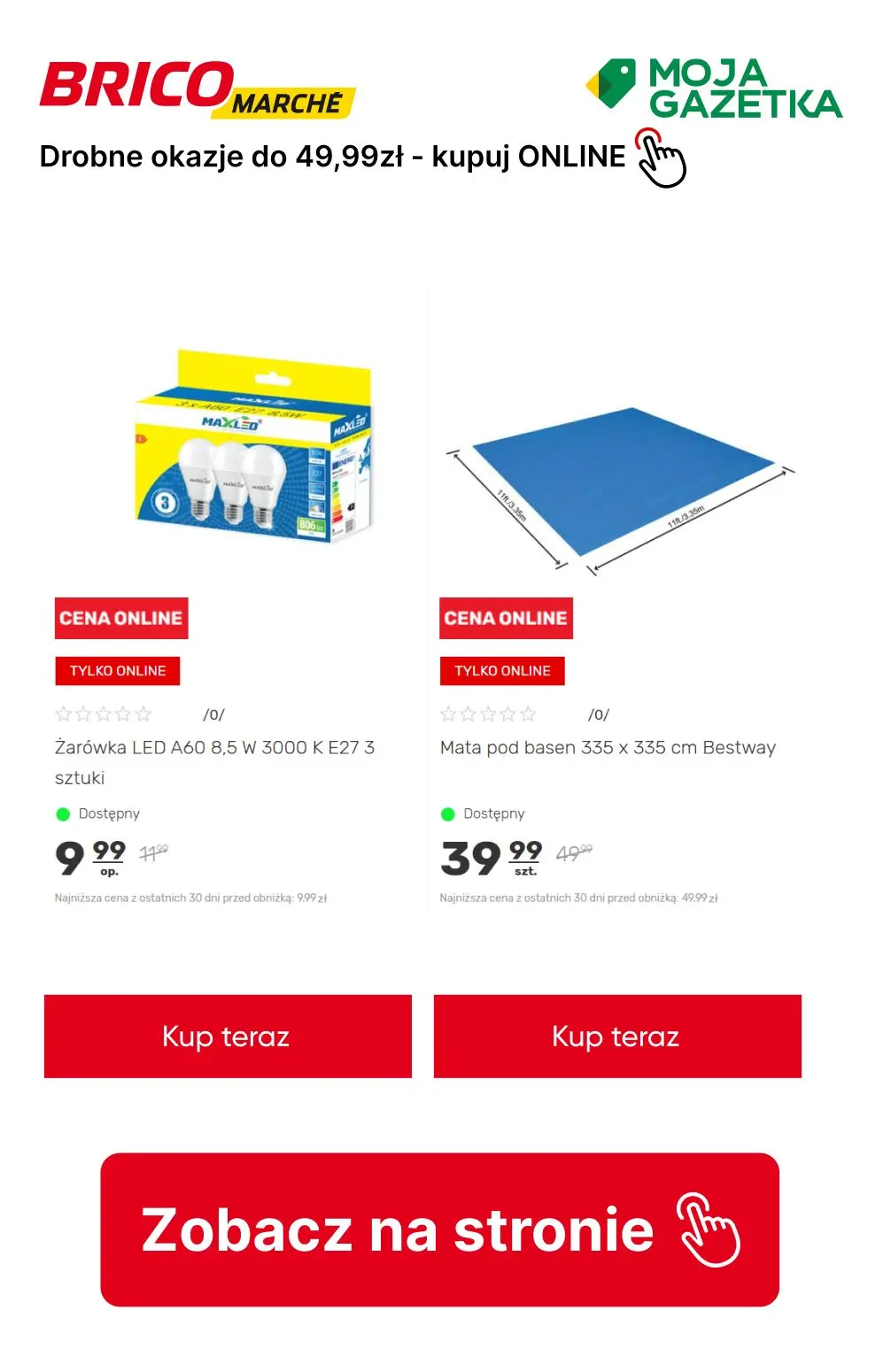 gazetka promocyjna BRICOMARCHE OKAZJE online do 49.99zł!!! - Strona 10