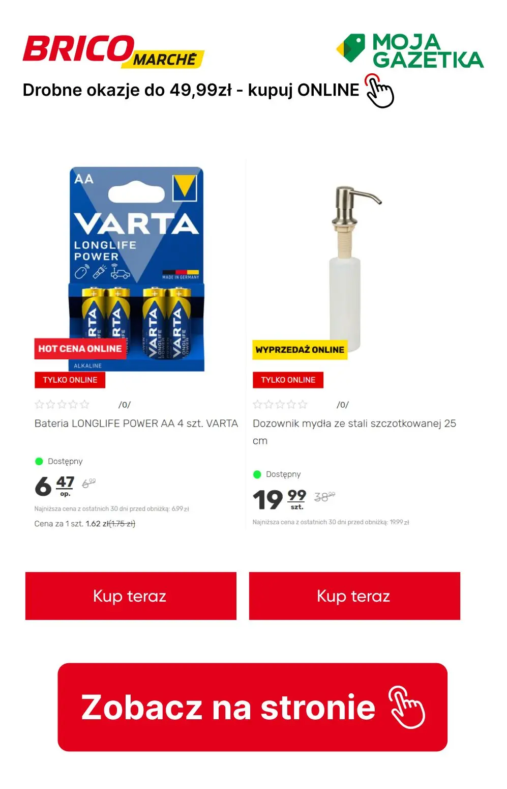 gazetka promocyjna BRICOMARCHE OKAZJE online do 49.99zł!!! - Strona 14