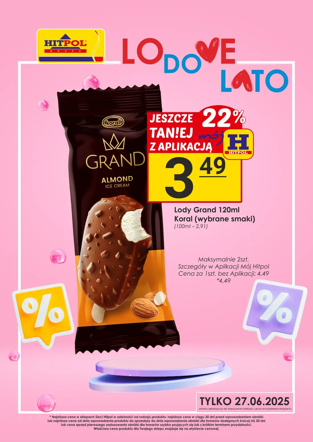 gazetka promocyjna Hitpol LODOWE LATO! - Strona 1