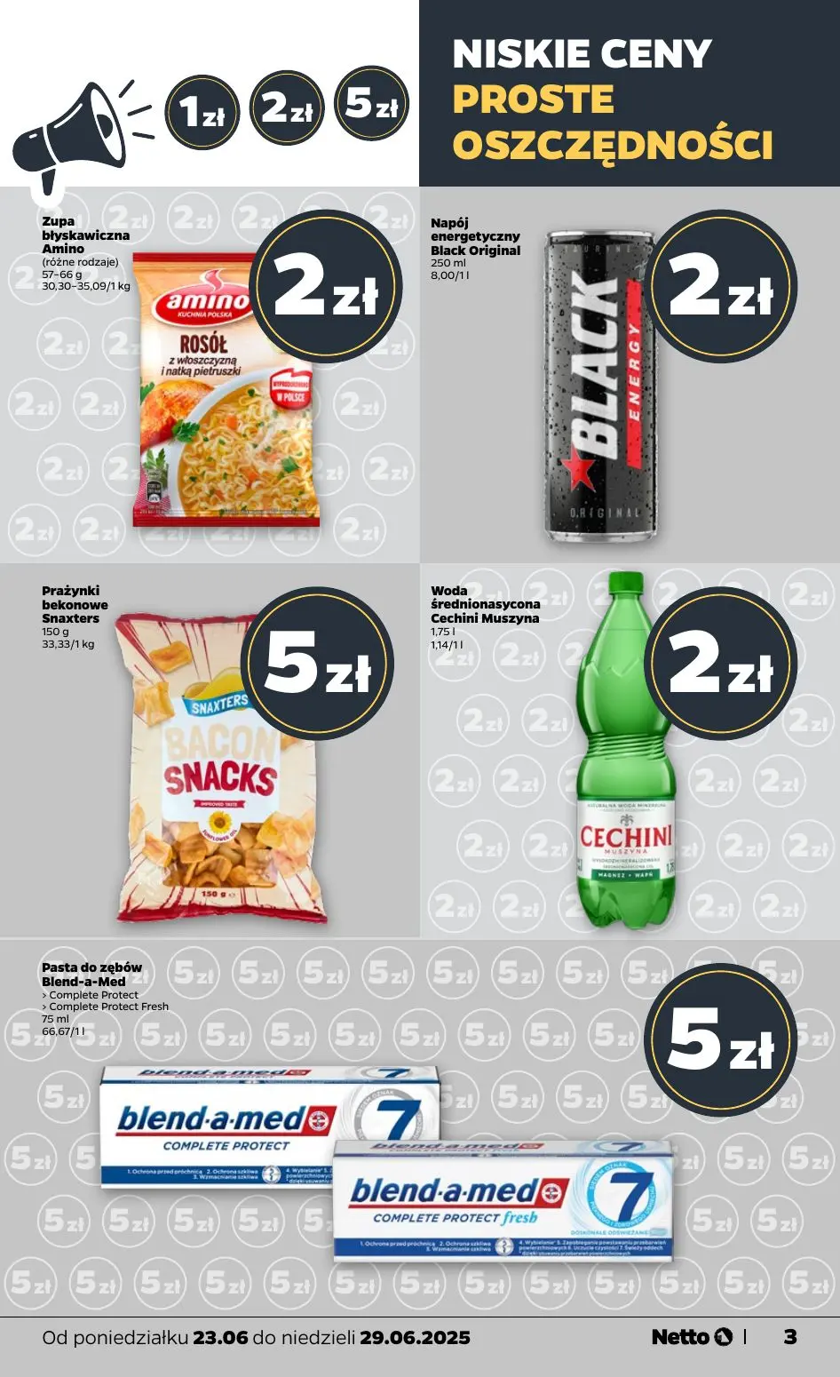gazetka promocyjna NETTO Proste oszczędności - Strona 3