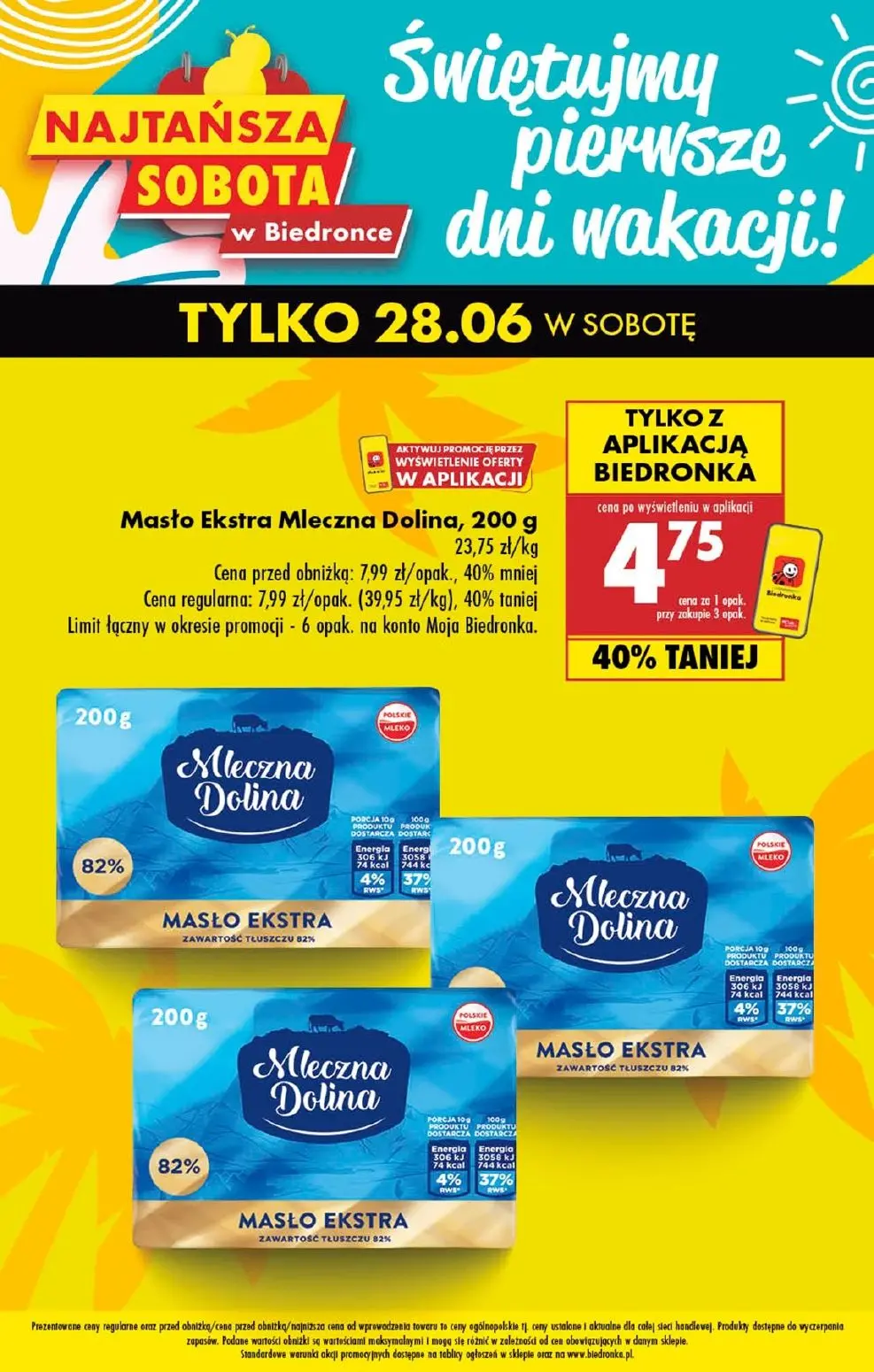 gazetka promocyjna Biedronka Najtańsza sobota w Biedronce - Strona 2