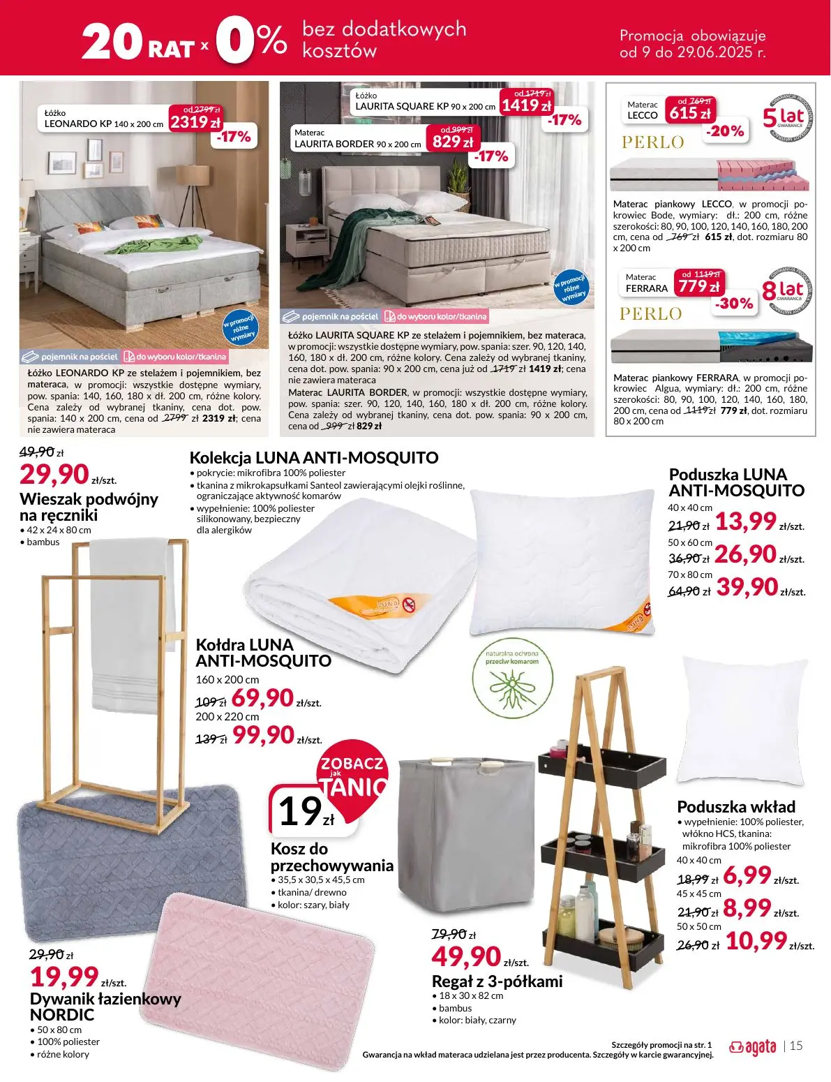 gazetka promocyjna Agata Meble i dodatki w najniższych cenach - Strona 15