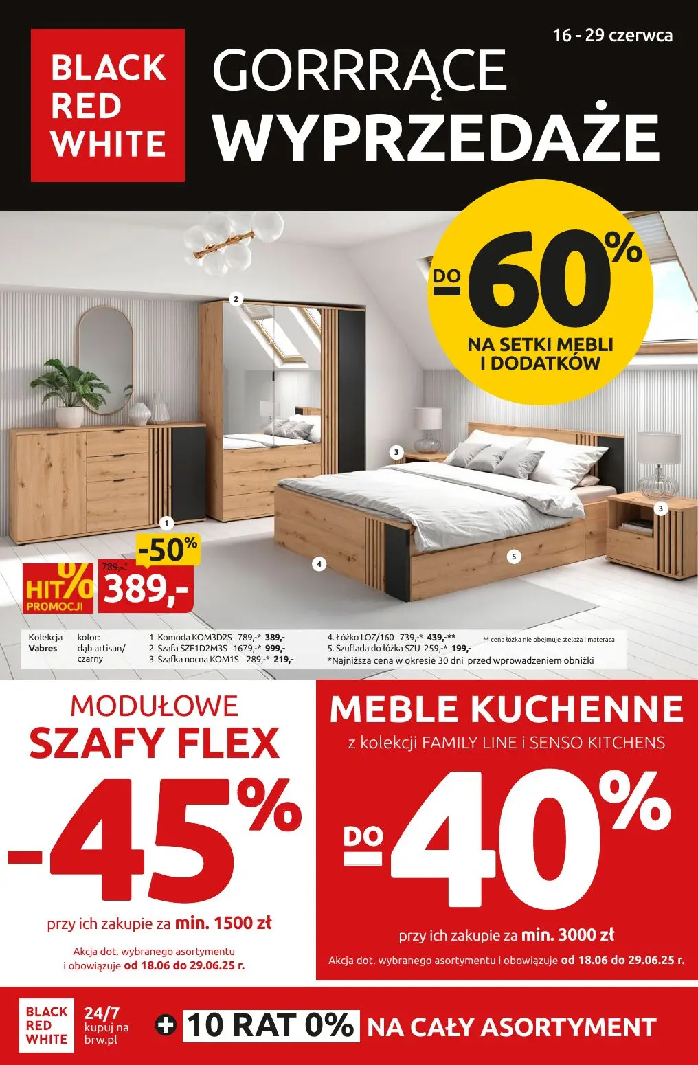 gazetka promocyjna Black Red White Gorrrące wyprzedaże - Strona 1