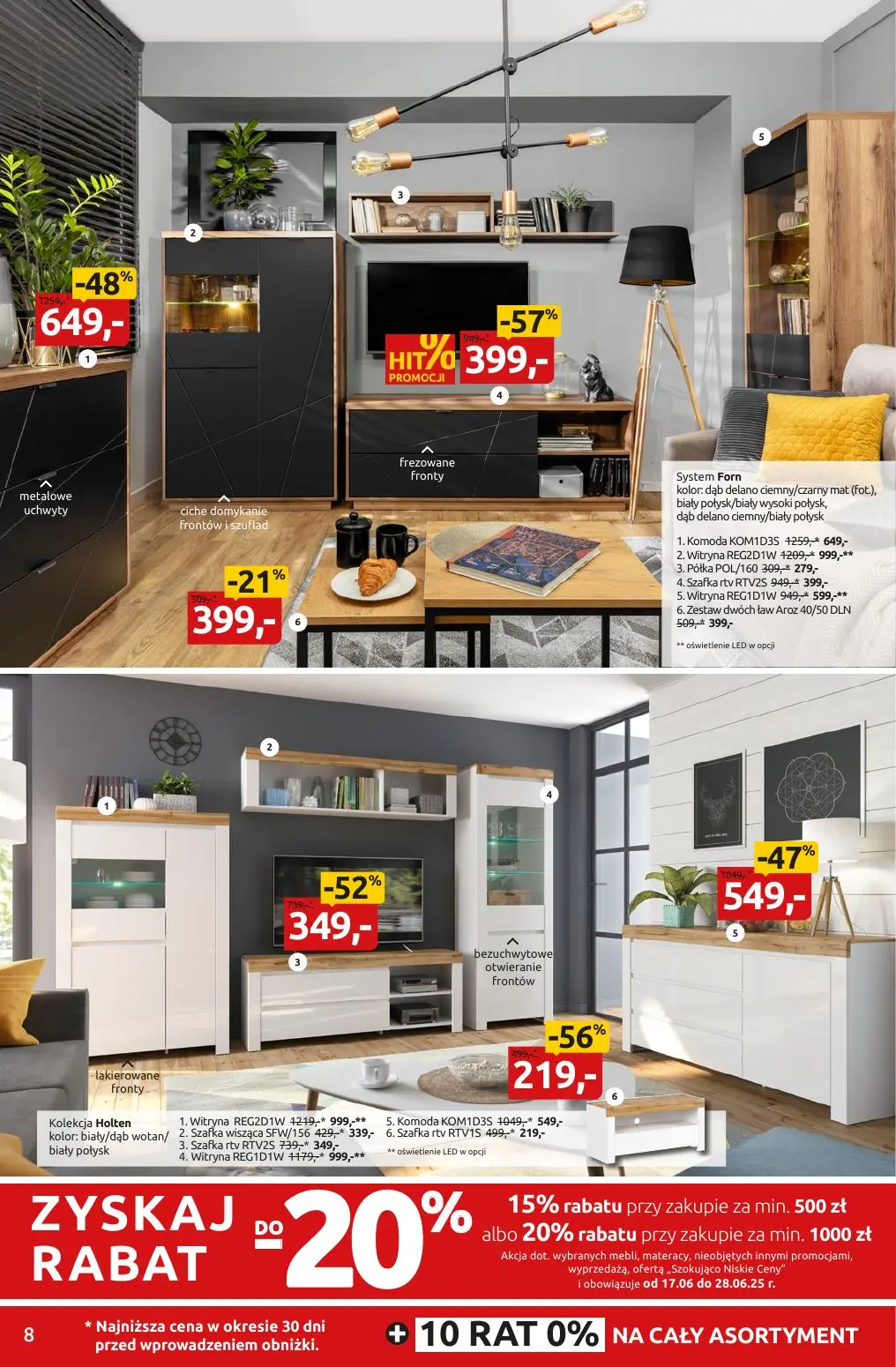 gazetka promocyjna Black Red White Gorrrące wyprzedaże - Strona 8