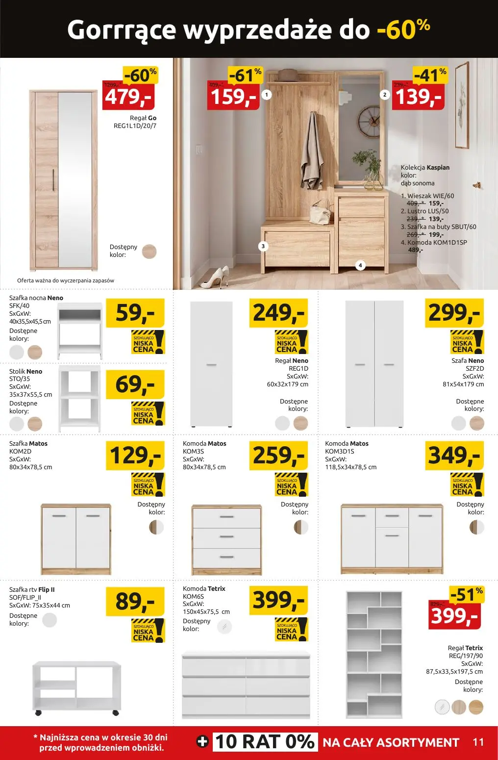 gazetka promocyjna Black Red White Gorrrące wyprzedaże - Strona 11