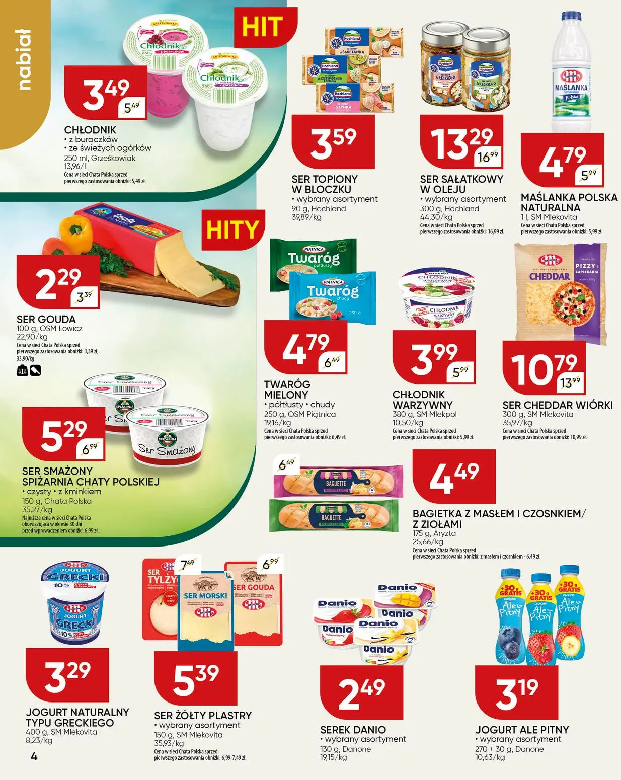 gazetka promocyjna Chata Polska Gazetka - Strona 4