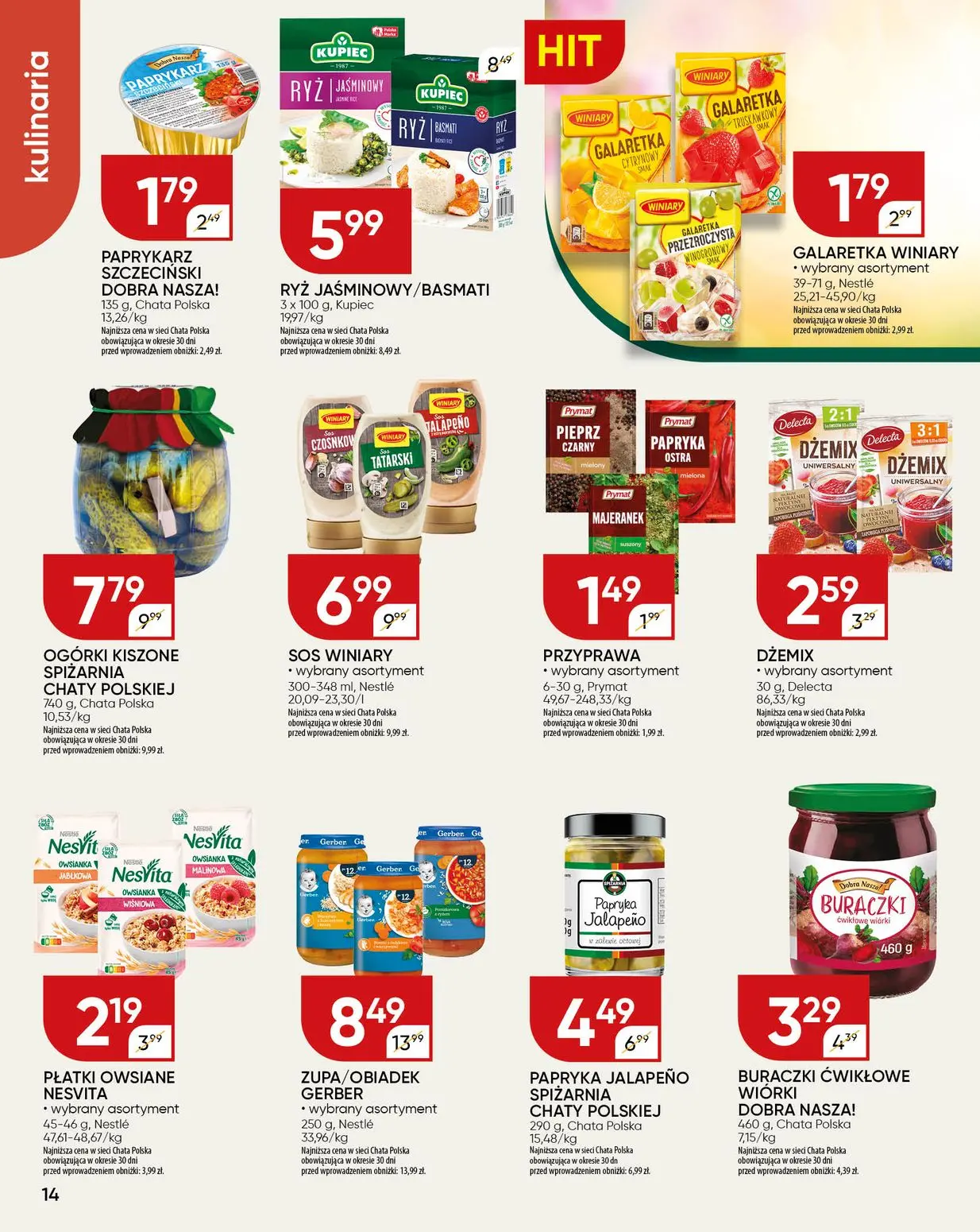 gazetka promocyjna Chata Polska Gazetka - Strona 14