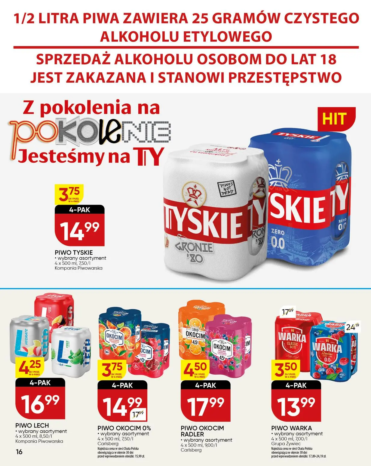 gazetka promocyjna Chata Polska Gazetka - Strona 16