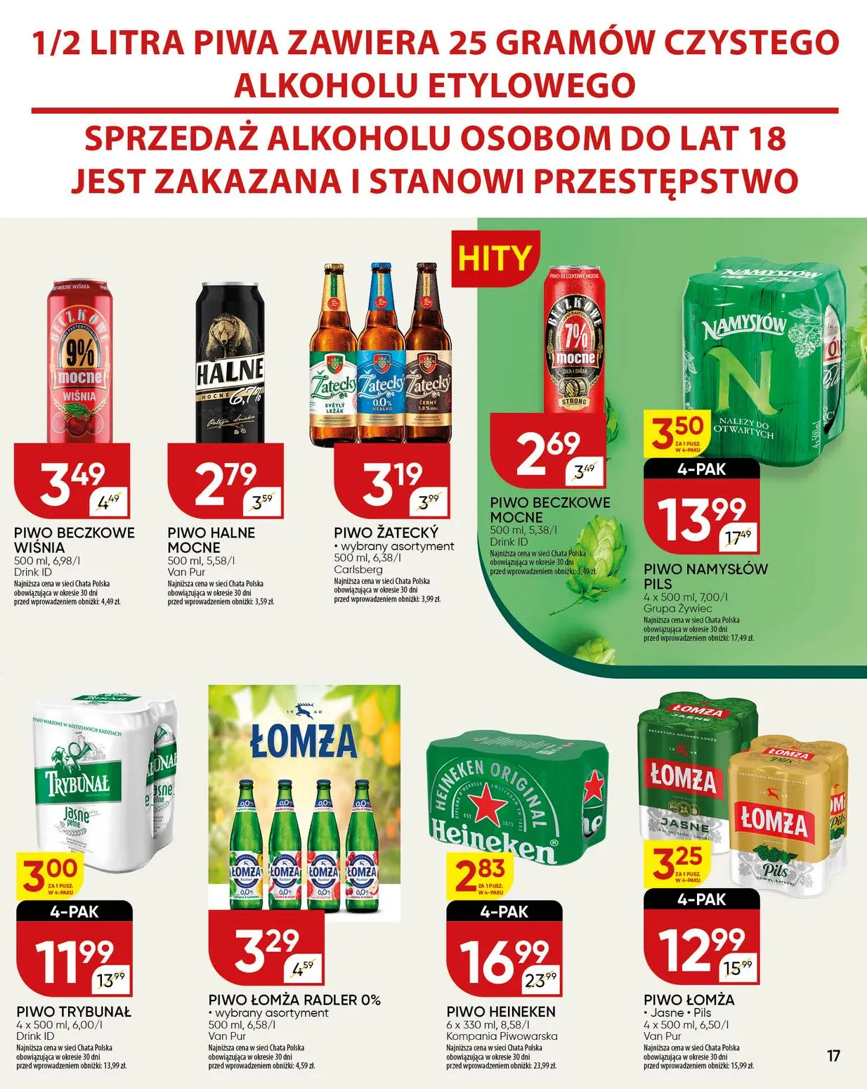gazetka promocyjna Chata Polska Gazetka - Strona 17