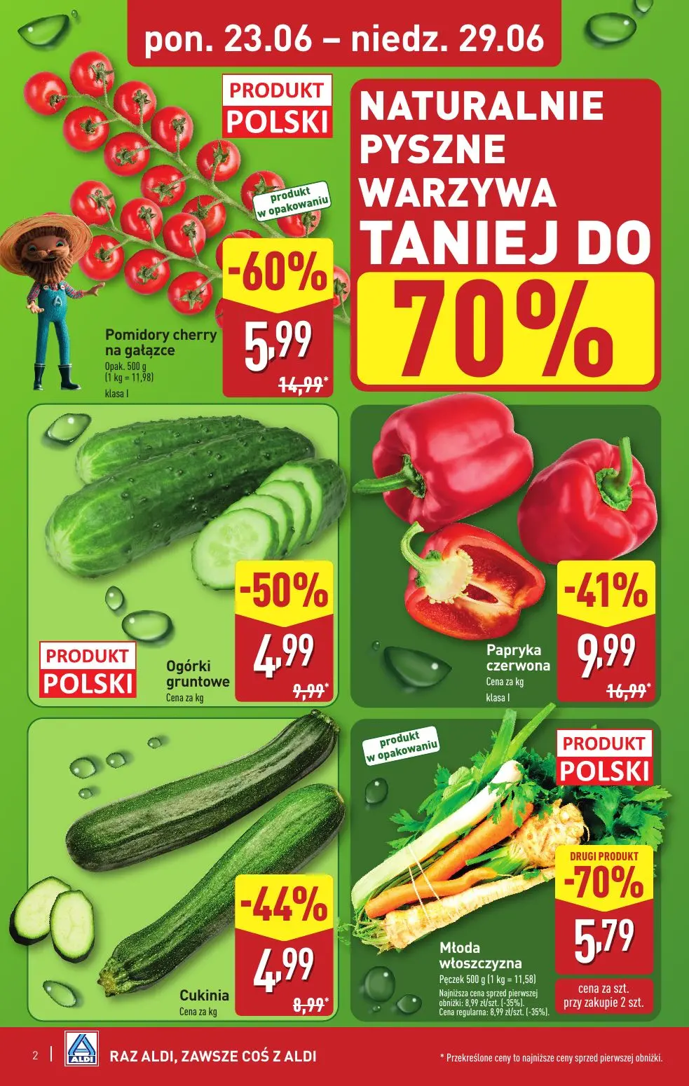gazetka promocyjna ALDI Od poniedziałku do niedzieli - Strona 2
