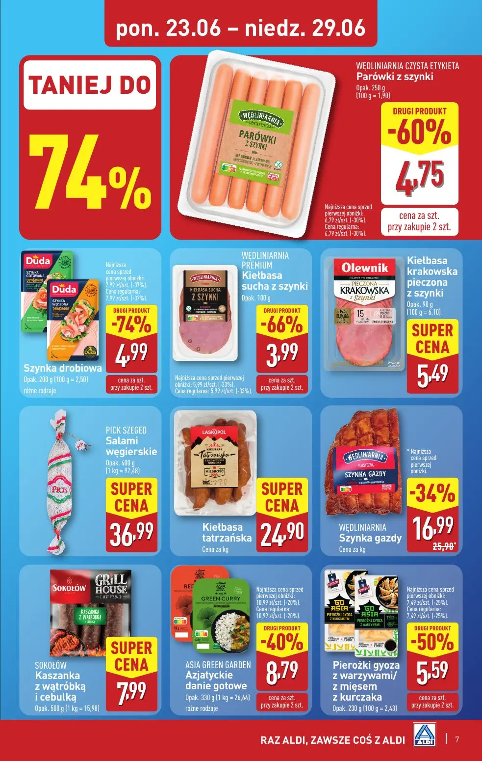 gazetka promocyjna ALDI Od poniedziałku do niedzieli - Strona 7