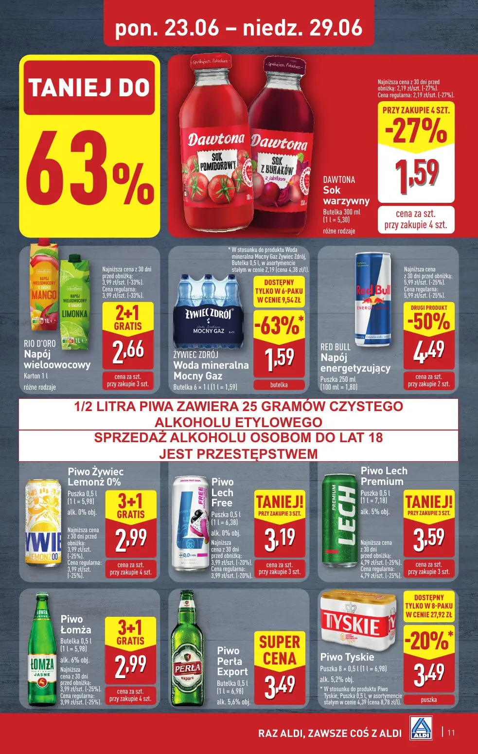 gazetka promocyjna ALDI Od poniedziałku do niedzieli - Strona 11