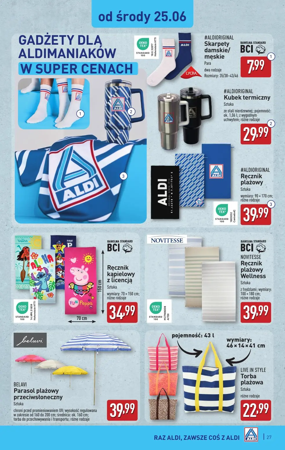 gazetka promocyjna ALDI Od poniedziałku do niedzieli - Strona 27