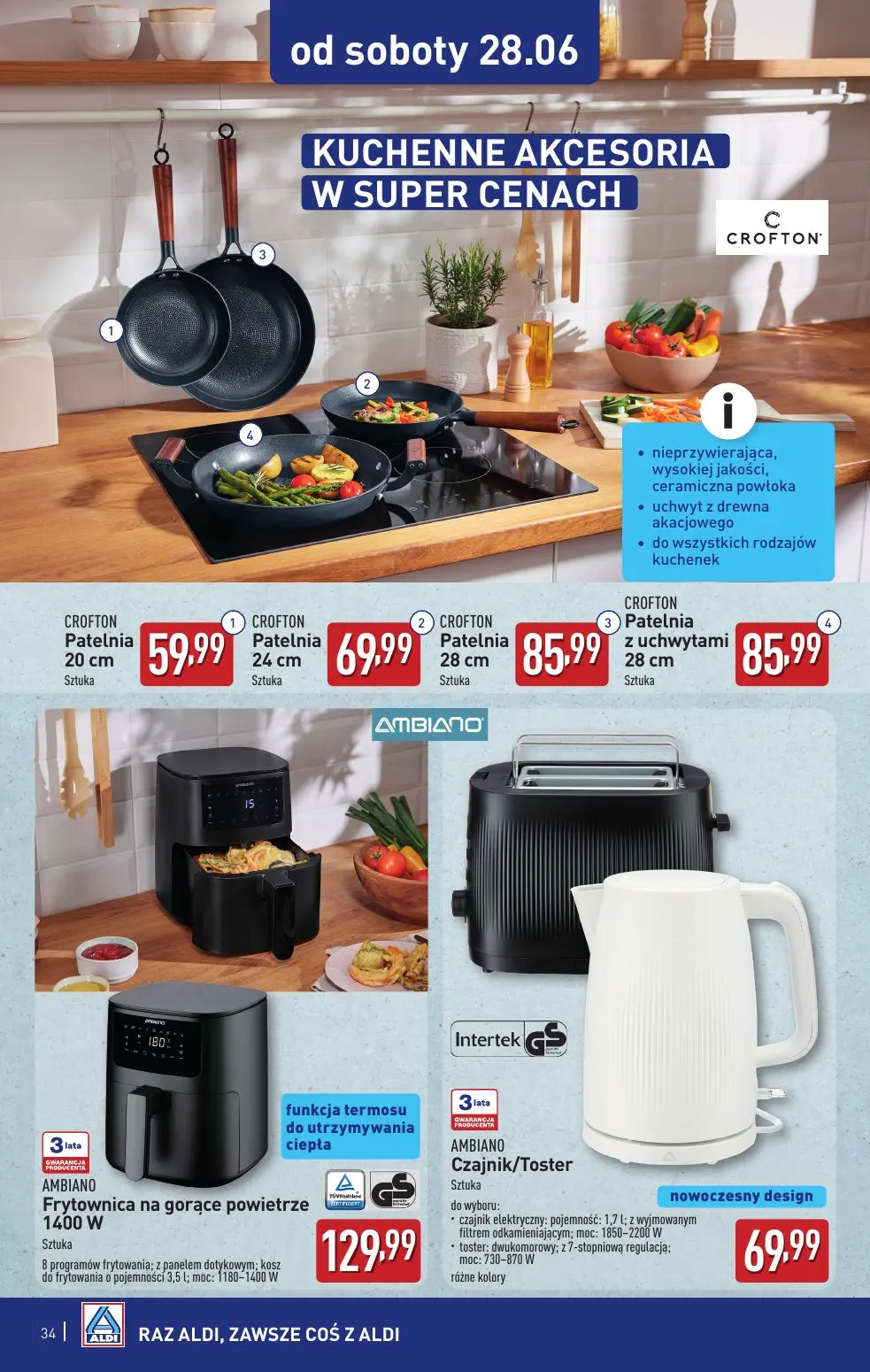 gazetka promocyjna ALDI Od poniedziałku do niedzieli - Strona 34