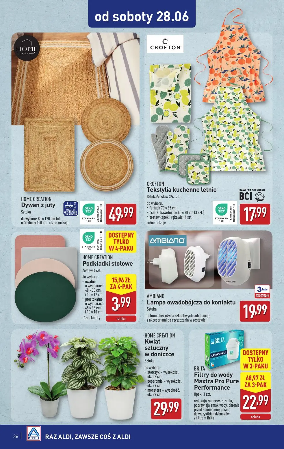 gazetka promocyjna ALDI Od poniedziałku do niedzieli - Strona 36