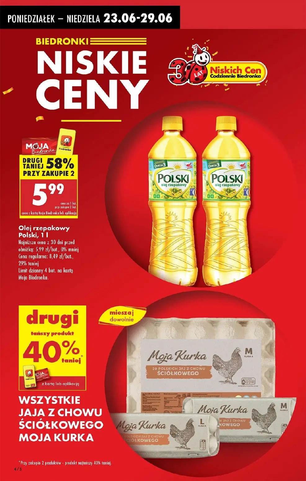 gazetka promocyjna Biedronka Od poniedziałku. Lada tradycyjna - Strona 4