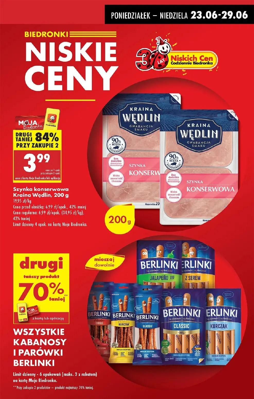 gazetka promocyjna Biedronka Od poniedziałku. Lada tradycyjna - Strona 5