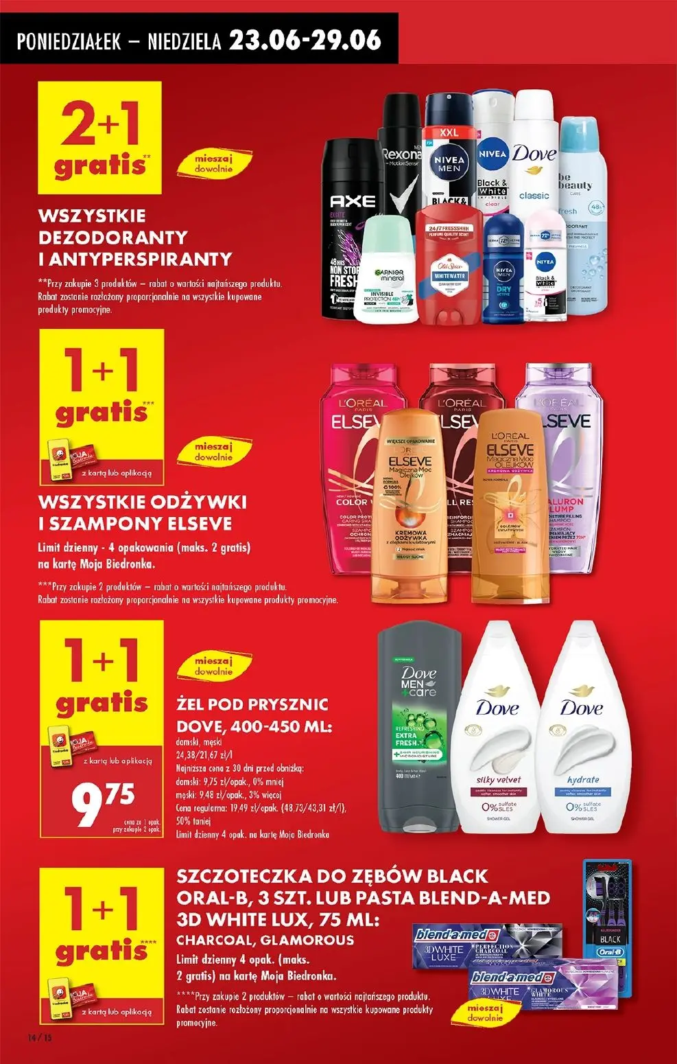 gazetka promocyjna Biedronka Od poniedziałku. Lada tradycyjna - Strona 14