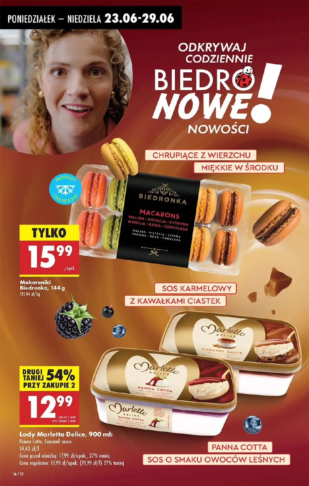 gazetka promocyjna Biedronka Od poniedziałku. Lada tradycyjna - Strona 16