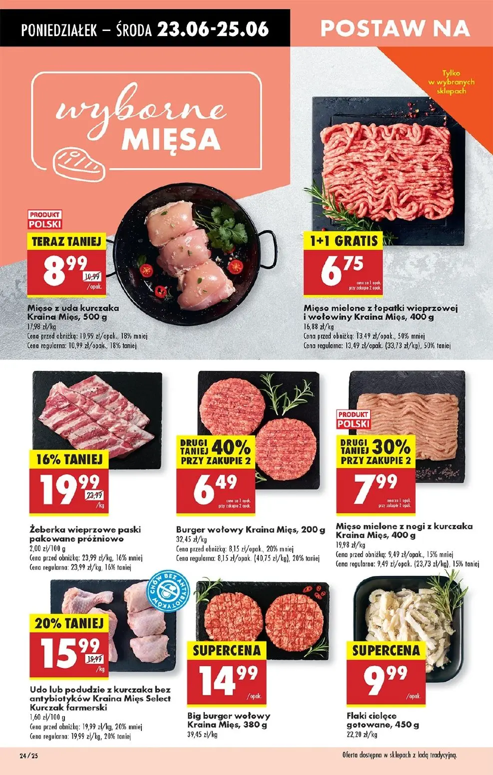 gazetka promocyjna Biedronka Od poniedziałku. Lada tradycyjna - Strona 26